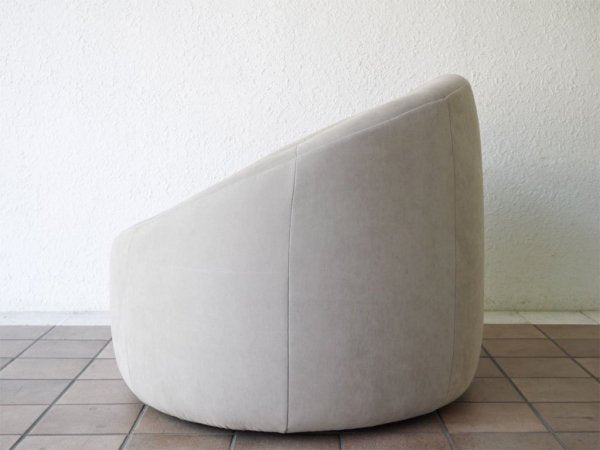 リーンロゼ ligne roset パンプキン PUMPKIN ソファ 1P PIERRE PAULIN グレー系カラーファブリック ◇