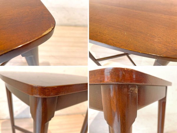 イギリス ビンテージ UK Vintage ネストテーブル Nested table サイドテーブル 3table set 入れ子 英国 ★