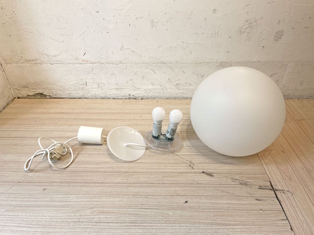 無印良品 MUJI モディファイ MODIFY スフィア SPHERE ペンダントライト 球 ホワイト Lサイズ LED電球 パナソニック ★