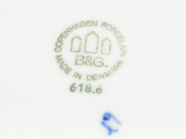 ビングオーグレンダール B&G クローンベルグ Kronberg プレート ケーキプレート 19.5cm フルレース 透かし彫り デンマーク A ●