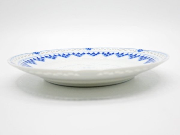 ビングオーグレンダール B&G クローンベルグ Kronberg プレート ケーキプレート 19.5cm フルレース 透かし彫り デンマーク B ●