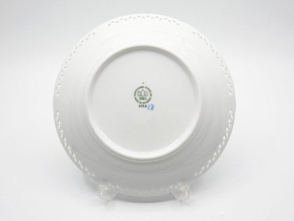 ビングオーグレンダール B&G クローンベルグ Kronberg プレート ケーキプレート 19.5cm フルレース 透かし彫り デンマーク B ●