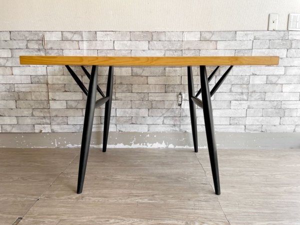 アルテック Artek ピルッカ テーブル pirkka table ダイニングテーブル パイン材 イルマリ・タピオヴァーラ W120 フィンランド 北欧家具 名作 定価￥224,400- ●