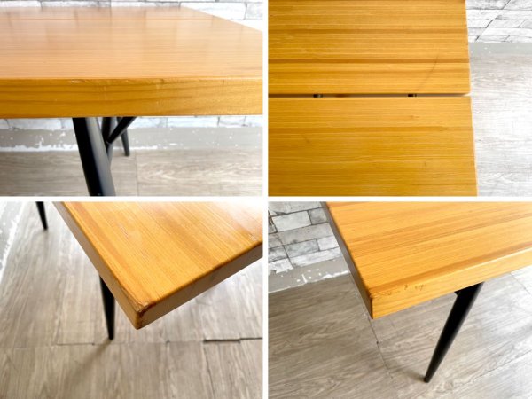 アルテック Artek ピルッカ テーブル pirkka table ダイニングテーブル パイン材 イルマリ・タピオヴァーラ W120 フィンランド 北欧家具 名作 定価￥224,400- ●