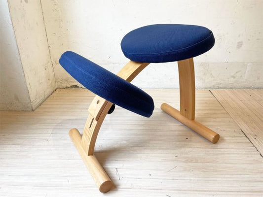 サカモトハウス SAKAMOTO HOUSE リボ Rybo バランスイージー Balance Easy  ネイビー バランスチェア 学習椅子 ★