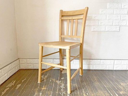 ペニーワイズ THE PENNY WISE ブナ無垢材 ビストロチェア bistro Chair 国内生産 英国カントリースタイル B ◎