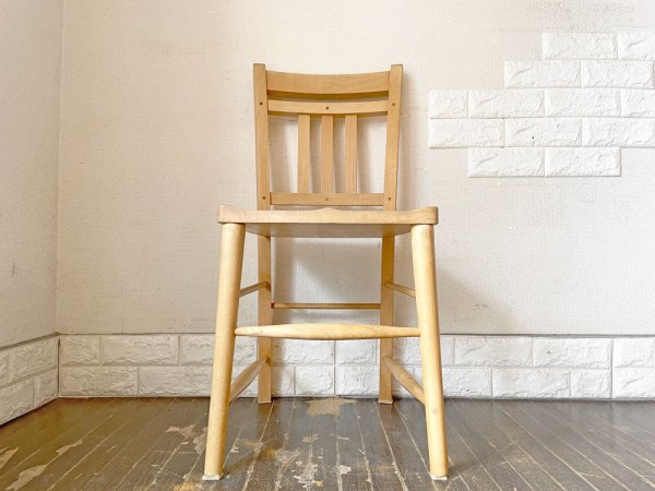 ペニーワイズ THE PENNY WISE ブナ無垢材 ビストロチェア bistro Chair 国内生産 英国カントリースタイル B ◎