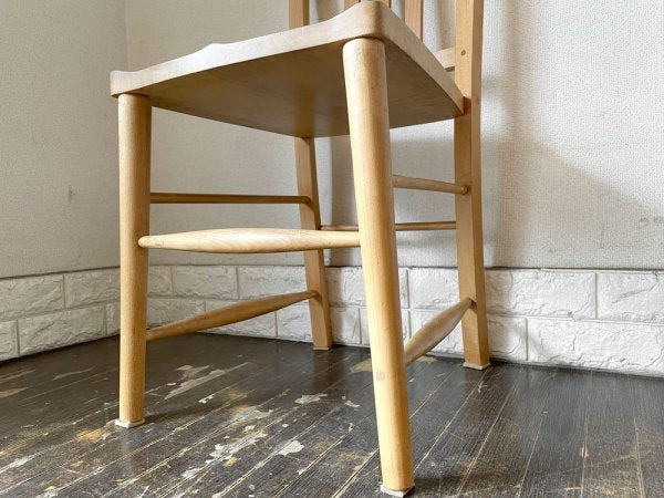 ペニーワイズ THE PENNY WISE ブナ無垢材 ビストロチェア bistro Chair 国内生産 英国カントリースタイル B ◎