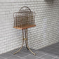 UK アンティーク UK Antique エドワーディアン マガジンラック EDWARDIAN REVOLVING MAGAZINE RACK 真鍮 1880年代 ビンテージ 英国 ■