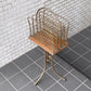 UK アンティーク UK Antique エドワーディアン マガジンラック EDWARDIAN REVOLVING MAGAZINE RACK 真鍮 1880年代 ビンテージ 英国 ■