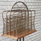 UK アンティーク UK Antique エドワーディアン マガジンラック EDWARDIAN REVOLVING MAGAZINE RACK 真鍮 1880年代 ビンテージ 英国 ■
