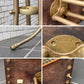 UK アンティーク UK Antique エドワーディアン マガジンラック EDWARDIAN REVOLVING MAGAZINE RACK 真鍮 1880年代 ビンテージ 英国 ■