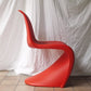 ヴィトラ vitra. パントンチェア Panton Chair レッド ヴェルナー・パントン Verner Panton スタッキングチェア ミッドセンチュリー スペースエイジ◇