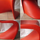 ヴィトラ vitra. パントンチェア Panton Chair レッド ヴェルナー・パントン Verner Panton スタッキングチェア ミッドセンチュリー スペースエイジ◇