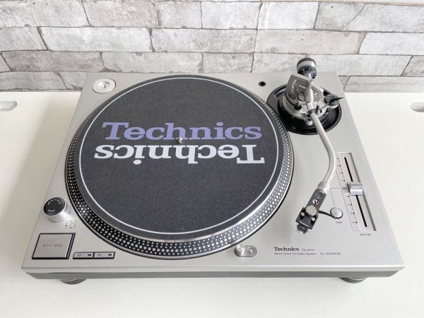 テクニクス Technics ターンテーブル SL-1200MK3D シルバー レコードプレーヤー DJ機器 A ●