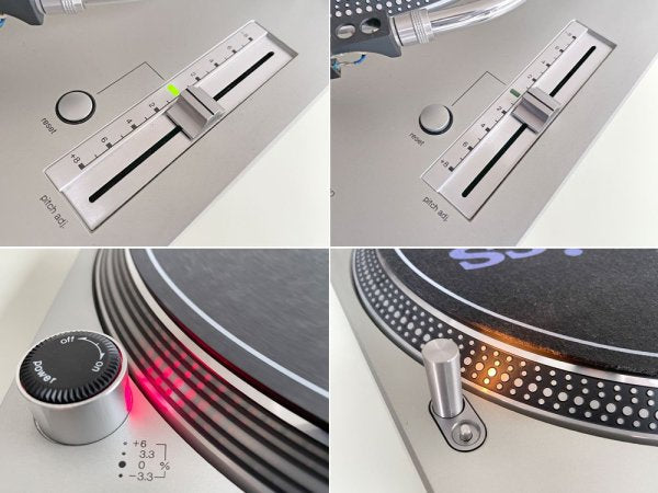 テクニクス Technics ターンテーブル SL-1200MK3D シルバー レコードプレーヤー DJ機器 B ●