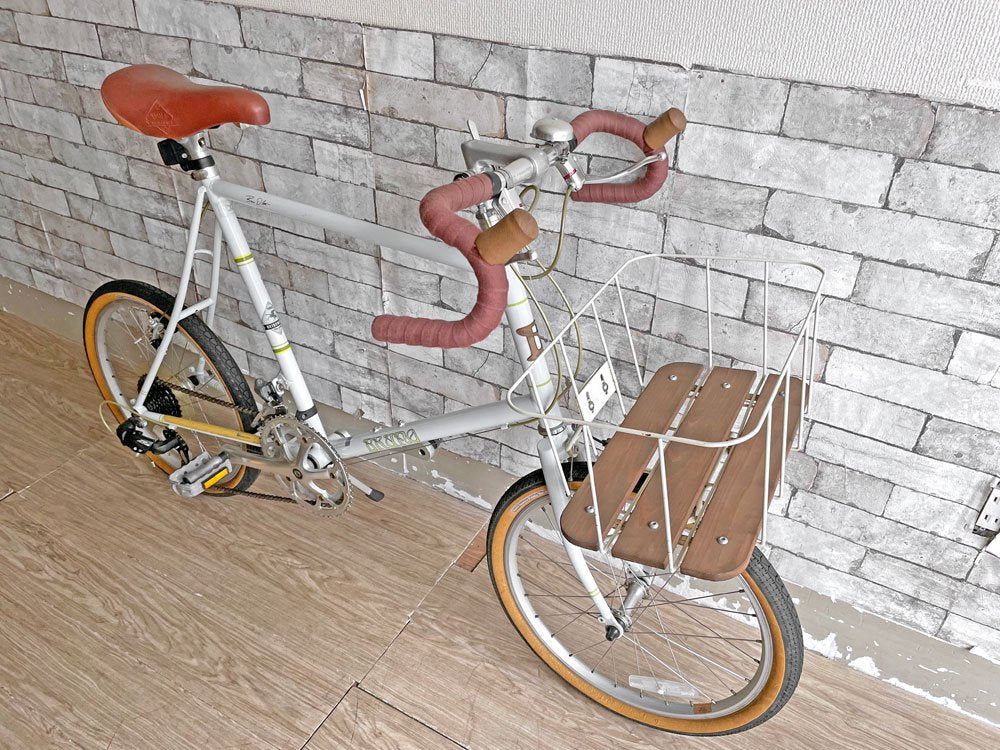 ブルーノ BRUNO ミニベロ 20 ロード MINIVELO 20 ROAD 510サイズ ドロップハンドル 16段変速 アッシュ バスケット付き 2015年 合計定価：約94,000円 北欧 ●