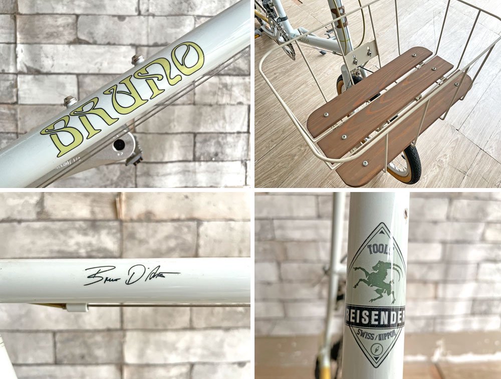 ブルーノ BRUNO ミニベロ 20 ロード MINIVELO 20 ROAD 510サイズ ドロップハンドル 16段変速 アッシュ バスケット付き 2015年 合計定価：約94,000円 北欧 ●