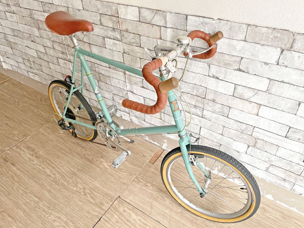 ブルーノ BRUNO ミニベロ 20 ロード MINIVELO 20 ROAD 540サイズ ドロップハンドル 16段変速 ターコイズ 2015年 定価：約85,000円 北欧 ●