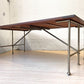 インダストリアルデザイン Industrial Design 鉄脚 × 木製 天板 6レッグ アーキテクトデザイン センターテーブル ★