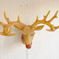 ディア ウォールランプ DEER HEAD WALL LAMP 鹿 壁掛け照明 FRP製 オブジェ インテリア ●