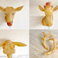 ディア ウォールランプ DEER HEAD WALL LAMP 鹿 壁掛け照明 FRP製 オブジェ インテリア ●