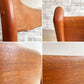 ケーディーファニチャー K.D. FURNITURE by SUN FURNITURE チーク材 ダイニングチェア ファブリック 北欧ビンテージスタイル B ●
