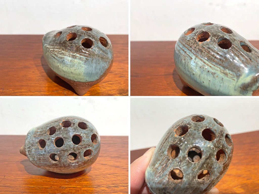 ルーテボー レイクサンド Rutebo Leksand ハリネズミ 陶器 オブジェ Object スウェーデン ビンテージ★