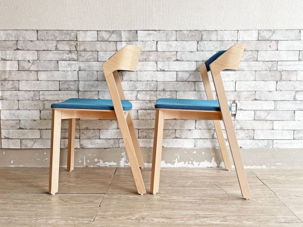 トン TON メラーノ Merano ダイニングチェア スタッキングチェア CY060A クッション仕様 ビーチ材 ナチュラル Alex Gufler 2脚セット A ●