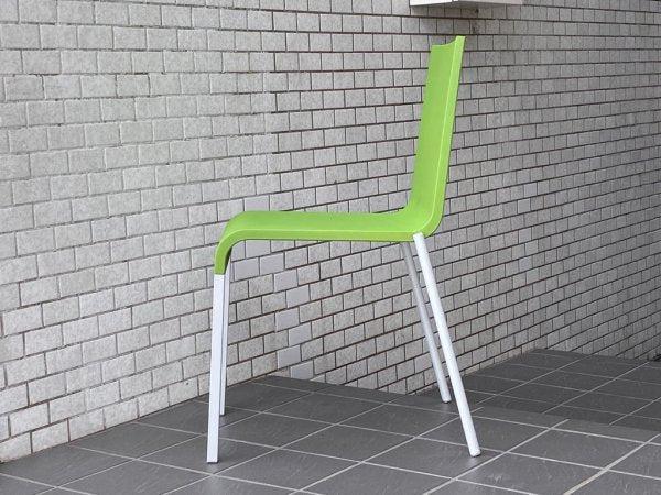 ヴィトラ vitra. ゼロスリー .03 ダイニングチェア グリーン マールテン・ヴァン・セーヴェレン Maarten Van Severen ■