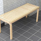 アルテック artek ベンチ 153A バーチ材 ナチュラル ガラストップ アルヴァ・アアルト フィンランド 北欧家具 ■