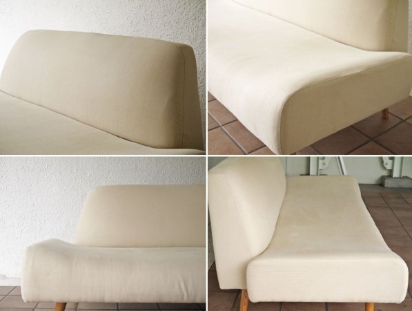 イデー IDEE アーオ ソファ AO SOFA 2シーター アイボリー 岡嶌要  ◇