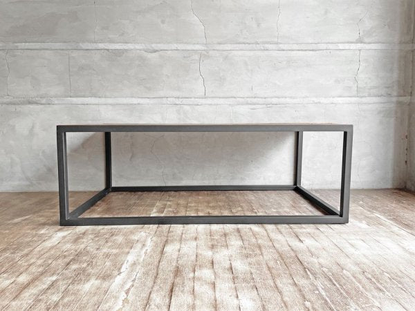 クラッシュゲート CRASH GATE ノットアンティークス Knot antiques ライザ コーヒーテーブル LIZA COFFEE TABLE ニレ古材 定価\41,800- ♪