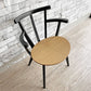 コモック COMMOC ビートル BEETLE ARM CHAIR アームチェア ブラック ナチュラルモダン ドリルデザイン DRILL DESIGN 定価￥46,200- A ●