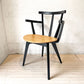 コモック COMMOC ビートル BEETLE ARM CHAIR アームチェア ブラック ナチュラルモダン ドリルデザイン DRILL DESIGN 定価￥46,200- B ★