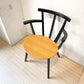 コモック COMMOC ビートル BEETLE ARM CHAIR アームチェア ブラック ナチュラルモダン ドリルデザイン DRILL DESIGN 定価￥46,200- B ★