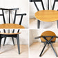 コモック COMMOC ビートル BEETLE ARM CHAIR アームチェア ブラック ナチュラルモダン ドリルデザイン DRILL DESIGN 定価￥46,200- B ★