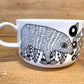 アラビア ARABIA ピーロパイッカ piilopaikka スープカップ Soup cup 300ml 北欧 フィンランド B ★
