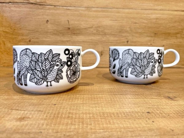 アラビア ARABIA ピーロパイッカ piilopaikka スープカップ Soup cup 300ml 北欧 フィンランド B ★