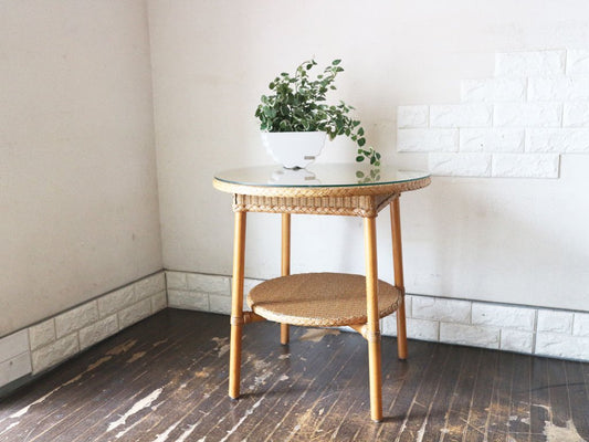 ロイドルーム LLOYD LOOM サイドテーブル SIDE TABLE No.7118  カフェテーブル ◎