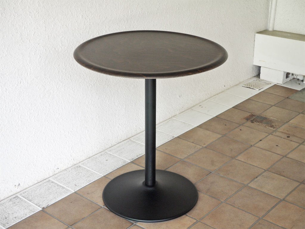 マジス MAGIS パイプテーブル Pipe Table ラウンド カフェテーブル ビーチプライウッド×スチール ジャスパー・モリソン Jasper Morrison ￥162,800- ◇