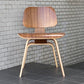 ハーマンミラー Herman Miller プライウッドダイニングチェア ウッドレッグ DCW Molded Plywood Dining Chair ウォールナット イームズ ミッドセンチュリー ■