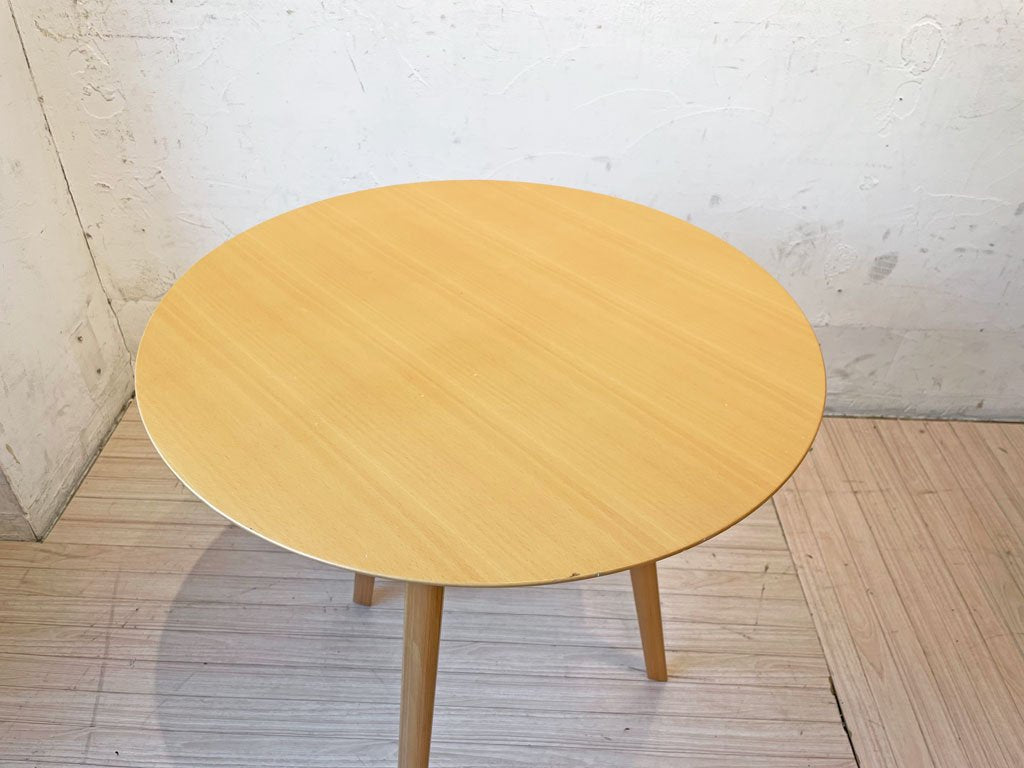 ワイス・ワイス WISE・WISE スティック ランプ テーブル STICK LAMP TABLE ビーチ材 ナチュラル 3本脚 ★