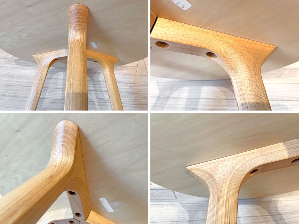 ワイス・ワイス WISE・WISE スティック ランプ テーブル STICK LAMP TABLE ビーチ材 ナチュラル 3本脚 ★