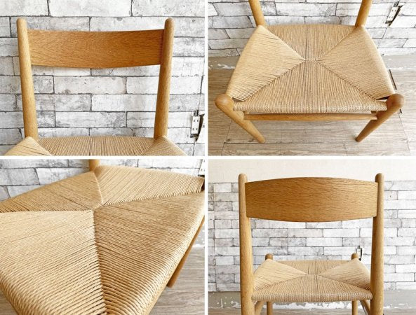 カールハンセン&サン Carl Hansen&Son CH36 シェーカーチェア ダイニングチェア オーク材 ハンス・J・ウェグナー Hans J. Wegner デンマーク製 名作 A ●