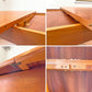 ジェンティーク Jentique ビンテージ オーバル エクステンション ダイニングテーブル チーク材 伸長式 Vintage Teak Diningtable  ★