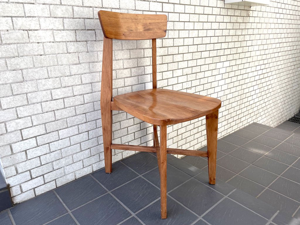 ジャーナルスタンダード journal standard Furniture  j.s.F シノン ダイニングチェア CHINON CHAIR WOOD ラバーウッド 定価￥25,300- B ■