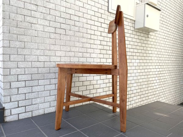 ジャーナルスタンダード journal standard Furniture  j.s.F シノン ダイニングチェア CHINON CHAIR WOOD ラバーウッド 定価￥25,300- B ■