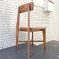 ジャーナルスタンダード journal standard Furniture  j.s.F シノン ダイニングチェア CHINON CHAIR WOOD ラバーウッド 定価￥25,300- B ■