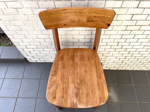 ジャーナルスタンダード journal standard Furniture  j.s.F シノン ダイニングチェア CHINON CHAIR WOOD ラバーウッド 定価￥25,300- B ■